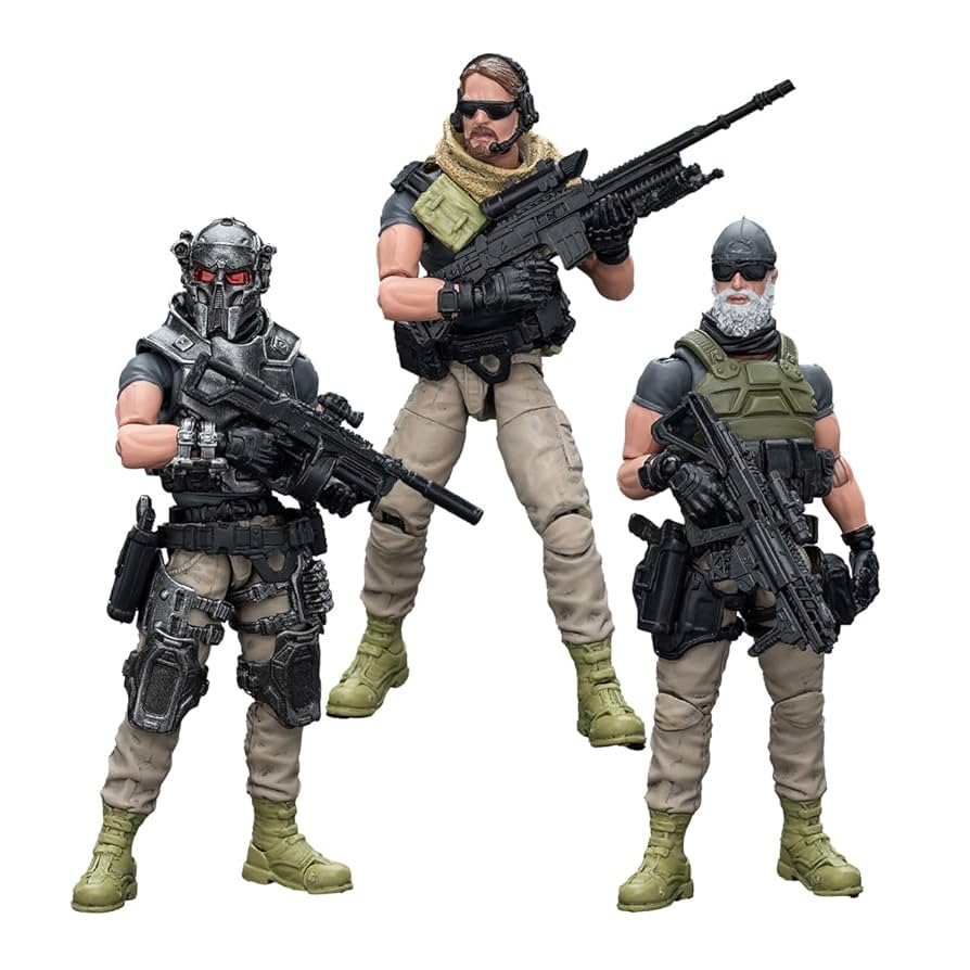JOYTOY ミリタリーフィギュア3体セット JoyToy Hardcore Coldplay Militia Trio Set » Joytoy Figure
